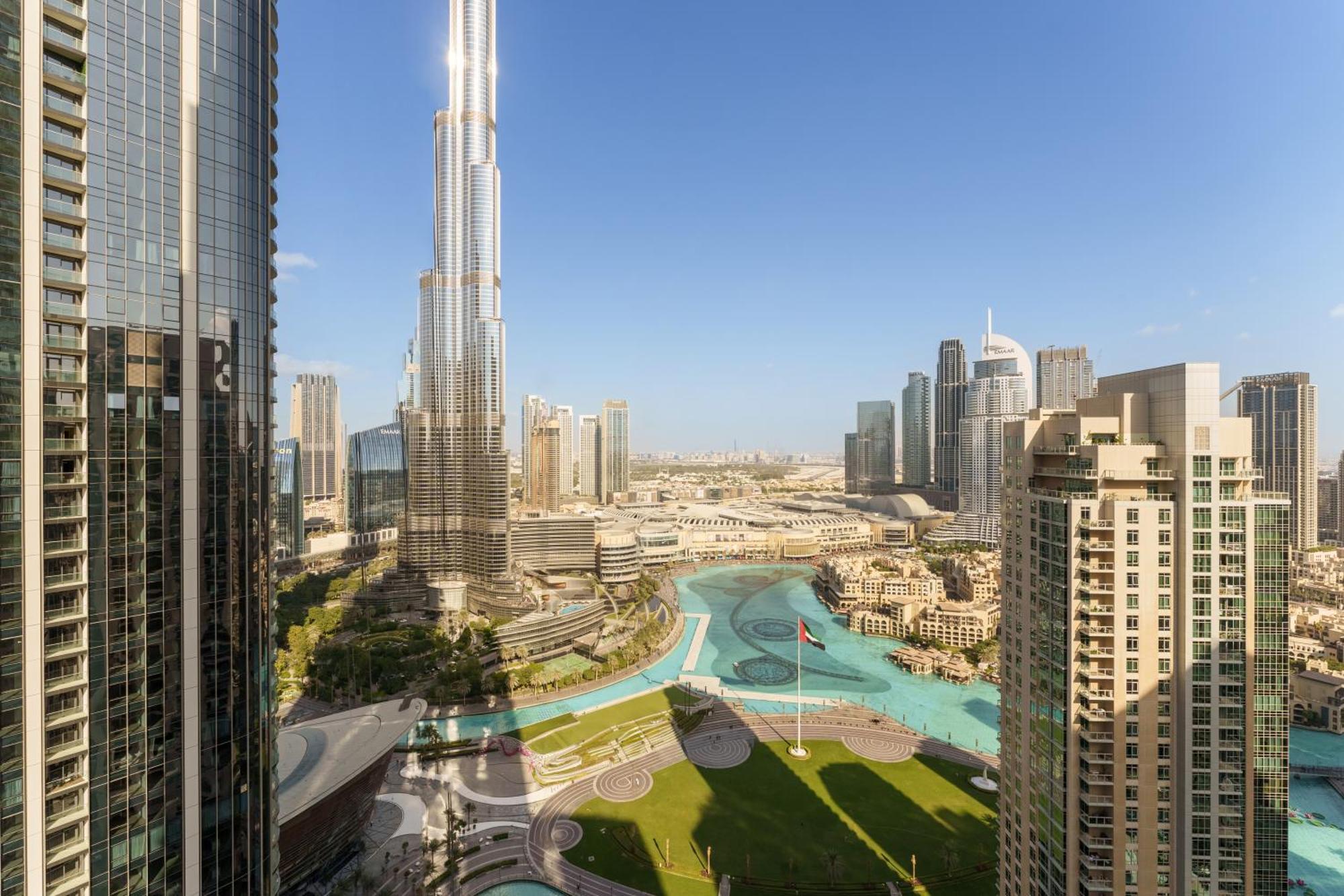 Maison Privee - Ultimate Living With Front-Row Views Of Burj Khalifa & Dubai Fountains 外观 照片