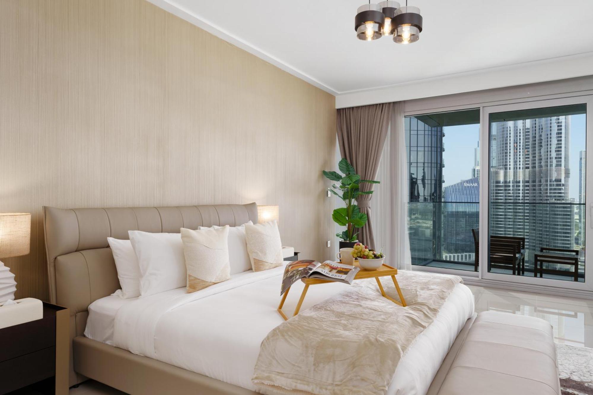 Maison Privee - Ultimate Living With Front-Row Views Of Burj Khalifa & Dubai Fountains 外观 照片
