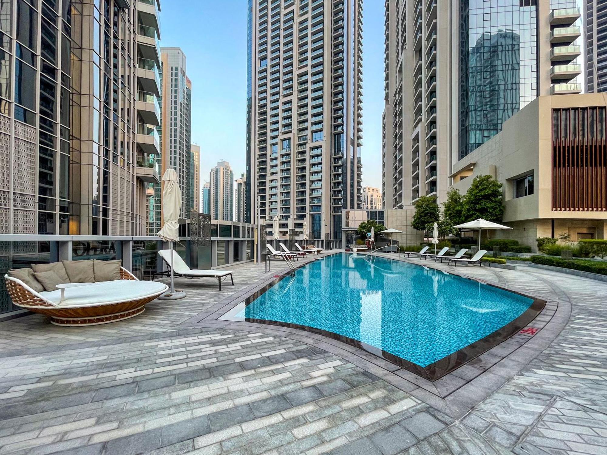 Maison Privee - Ultimate Living With Front-Row Views Of Burj Khalifa & Dubai Fountains 外观 照片