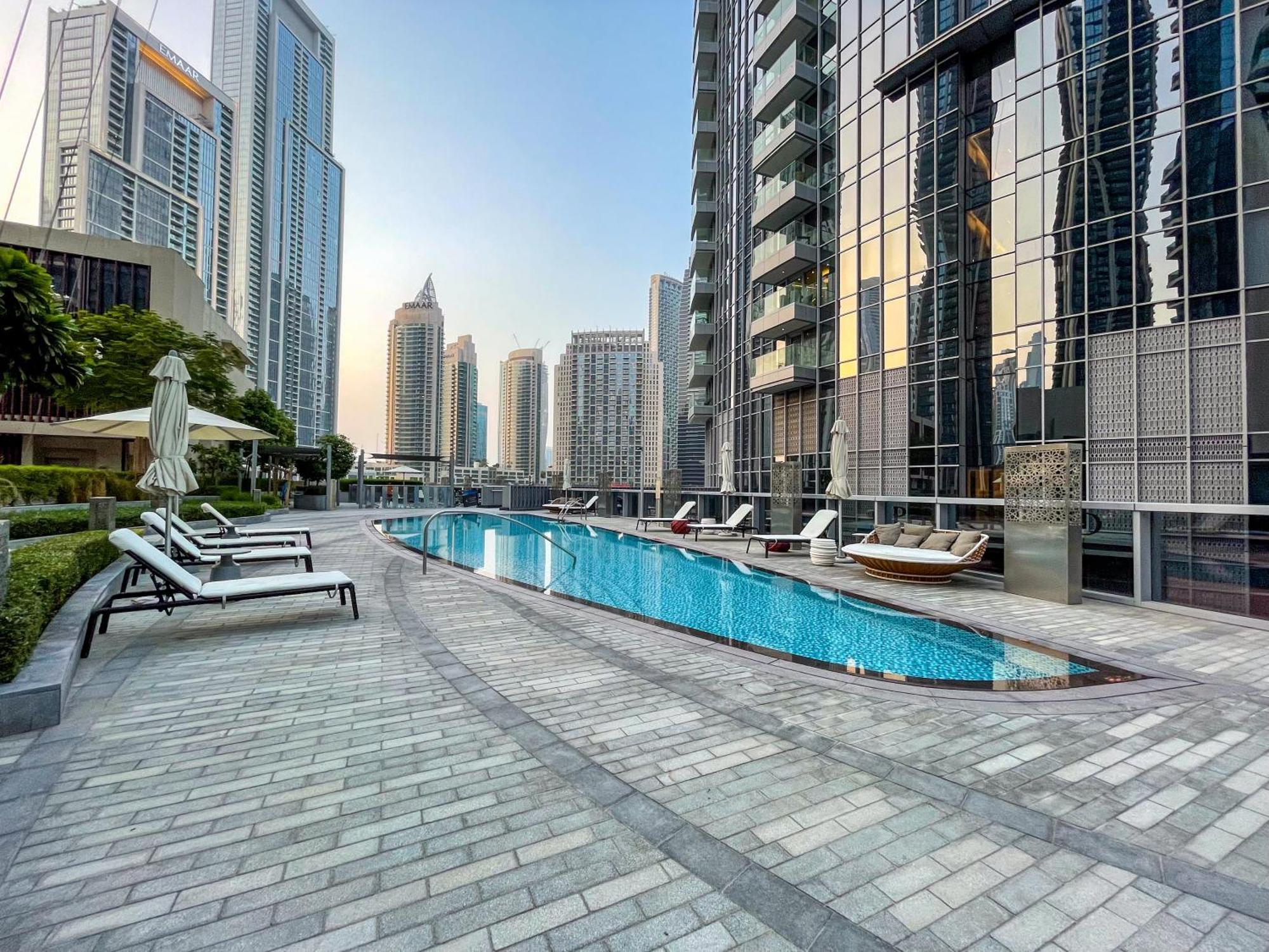 Maison Privee - Ultimate Living With Front-Row Views Of Burj Khalifa & Dubai Fountains 外观 照片