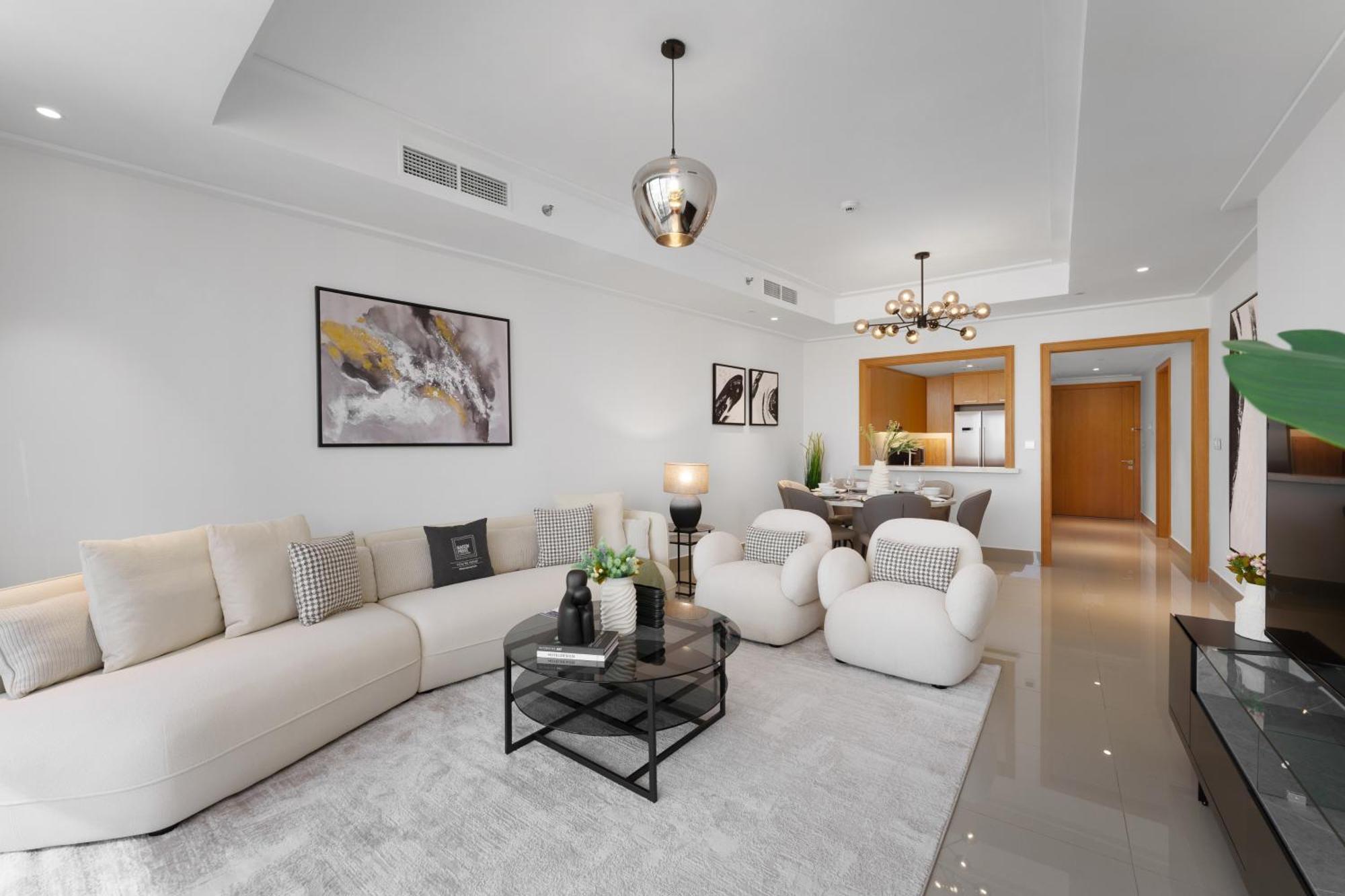 Maison Privee - Ultimate Living With Front-Row Views Of Burj Khalifa & Dubai Fountains 外观 照片